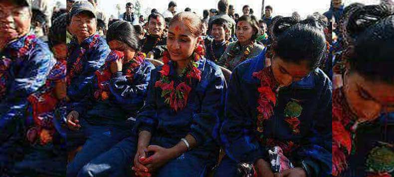 Reeta Poudel as a Disqualified combatantas