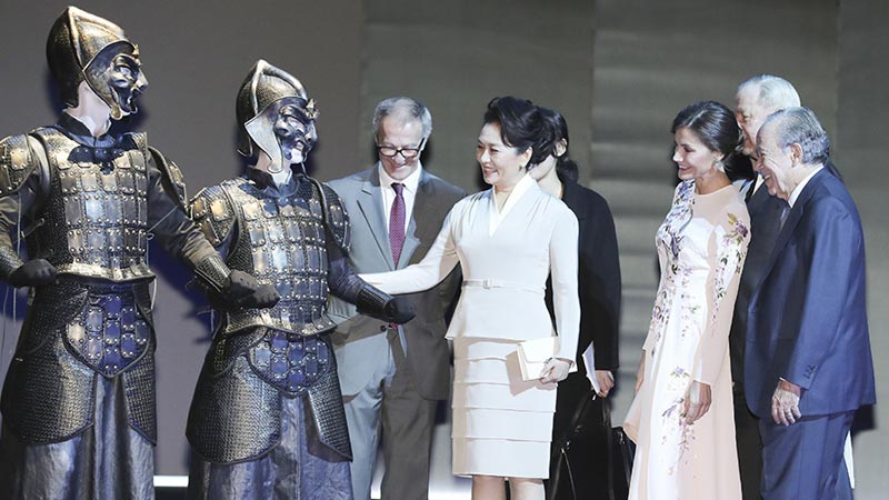 Chinese First lady Peng Liyuan in Spain
