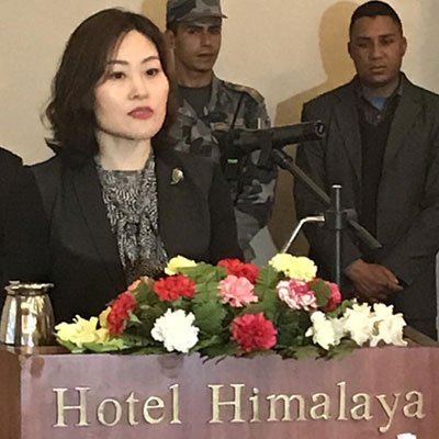 Hou Yanqi HE Ambasaddor of China to Nepal